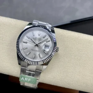super clone rolex replica datejust 41 stainless steel m126334 0003 arf wsxc1736173948004 3