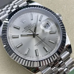 super clone rolex replica datejust 41 stainless steel m126334 0004 arf wsxc1736173684853 1