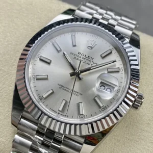 super clone rolex replica datejust 41 stainless steel m126334 0004 arf wsxc1736173684853 2
