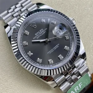 super clone rolex replica datejust 41 stainless steel m126334 0006 arf wsxc1736173692704 1