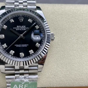 super clone rolex replica datejust 41 stainless steel m126334 0012 arf wsxc1736173756330 0