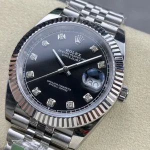 super clone rolex replica datejust 41 stainless steel m126334 0012 arf wsxc1736173756330 2