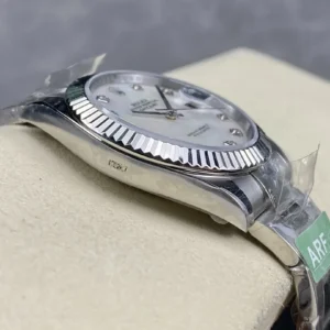 super clone rolex replica datejust 41 stainless steel m126334 0019 arf wsxc1736173960765 4