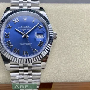 super clone rolex replica datejust 41 stainless steel m126334 0026 arf wsxc1736173740051 0