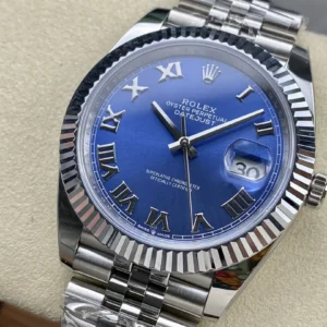 super clone rolex replica datejust 41 stainless steel m126334 0026 arf wsxc1736173740051 2