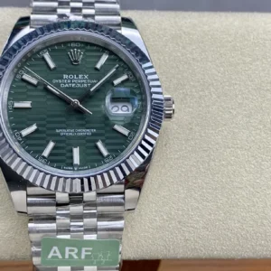 super clone rolex replica datejust 41 stainless steel m126334 0030 arf wsxc1736173675889 0