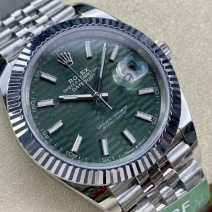 super clone rolex replica datejust 41 stainless steel m126334 0030 arf wsxc1736173675889 1