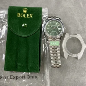 super clone rolex replica datejust 41 stainless steel m126334 0030 arf wsxc1736173675890 8