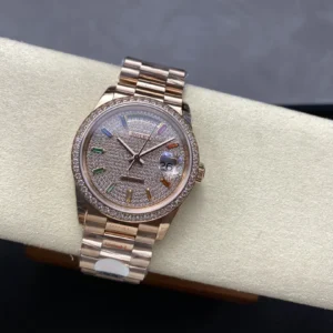 super clone rolex replica watch day date 36mm m128345rbr 0042 8plus wsxc1736160528262 4