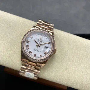 super clone rolex replica watch day date 36mm m128345rbr 0054 8plus wsxc1736161872942 4