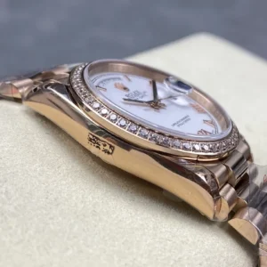 super clone rolex replica watch day date 36mm m128345rbr 0054 8plus wsxc1736161872942 5