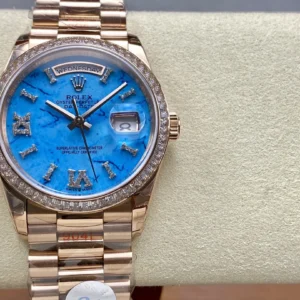 super clone rolex replica watch day date 36mm m128345rbr 0064 8plus wsxc1736161628909 1
