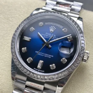 super clone rolex replica watch day date 36mm m128396tbr 0008 8plus wsxc1736161684797 3
