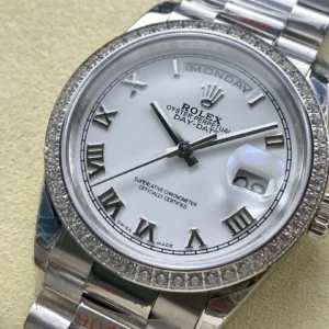 super clone rolex replica watch day date 36mm m128396tbr 0010 8plus wsxc1736161916017 3