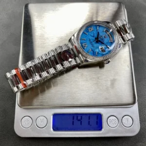 super clone rolex replica watch day date 36mm m128396tbr 0016 8plus wsxc1736162160699 0