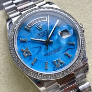 super clone rolex replica watch day date 36mm m128396tbr 0016 8plus wsxc1736162160699 2