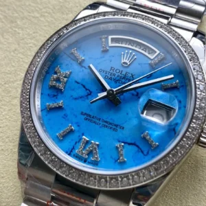 super clone rolex replica watch day date 36mm m128396tbr 0016 8plus wsxc1736162160699 3