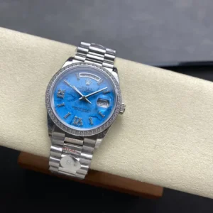 super clone rolex replica watch day date 36mm m128396tbr 0016 8plus wsxc1736162160699 4