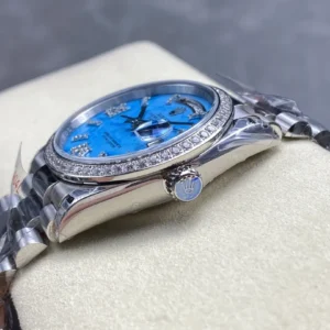 super clone rolex replica watch day date 36mm m128396tbr 0016 8plus wsxc1736162160699 6